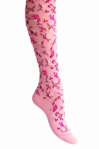 Колготки детские (цветы) ― Чулочно – носочные изделия оптом в Новосибирске, колготки, носки, чулки, трикотаж